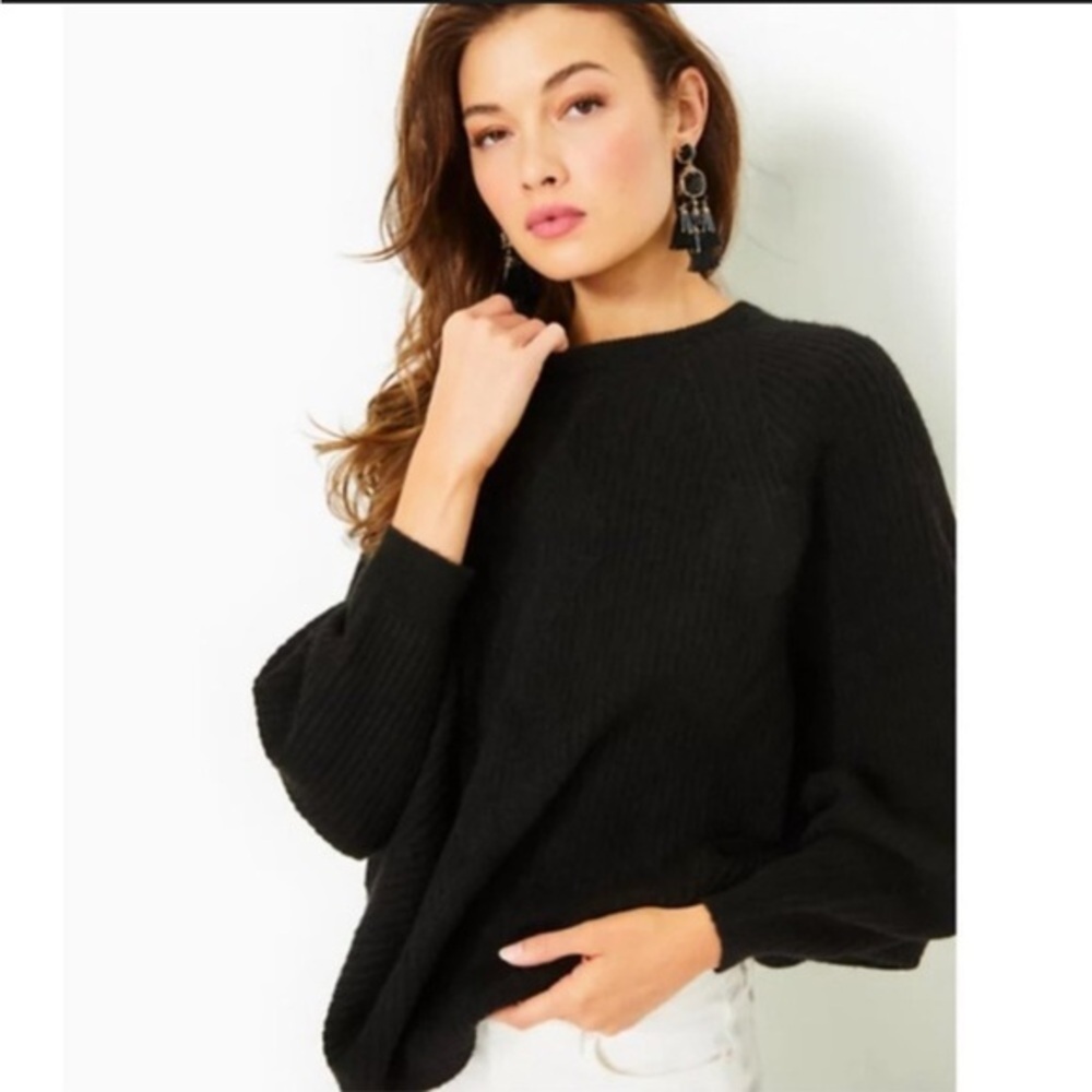 Lilly Pulitzer Black Sweater